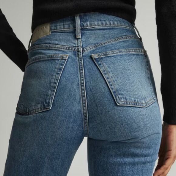 * NWT Everlane The 90s Cheeky Jean Blue 28 Regular - Picture 4 of 5